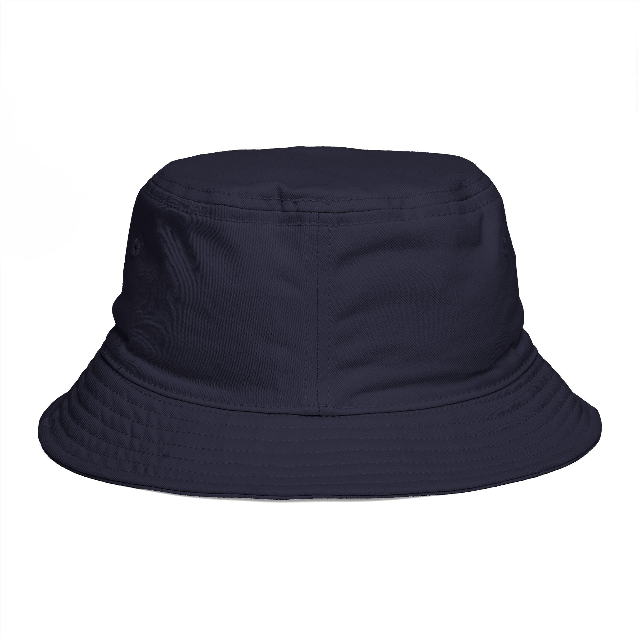 Valiant Script Bucket Hat — Black Casual Sun Hat with 'Valiant' Handwritten Logo