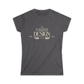 Valiant Design Women's Tee — Vintage Crest Logo Graphic Shirt
