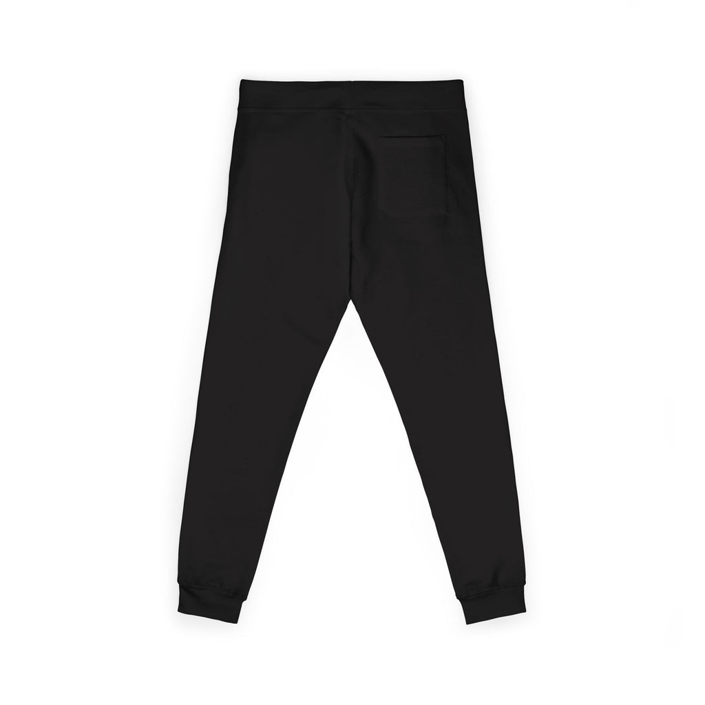 Embroidered 'Tuff Mode' Fleece Sweatpants — White Cozy Joggers