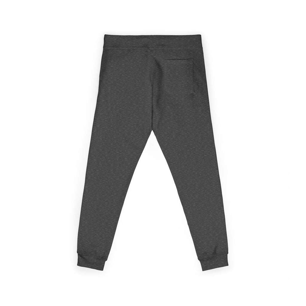 Embroidered 'Tuff Mode' Fleece Sweatpants — White Cozy Joggers