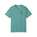 Vagrant Script Logo T-Shirt — Minimal Chest Print Cotton Tee