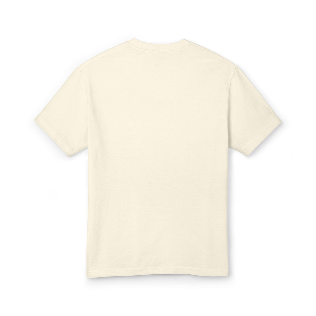 Signature Script Tee — Minimalist Chest Logo Cotton T‑Shirt