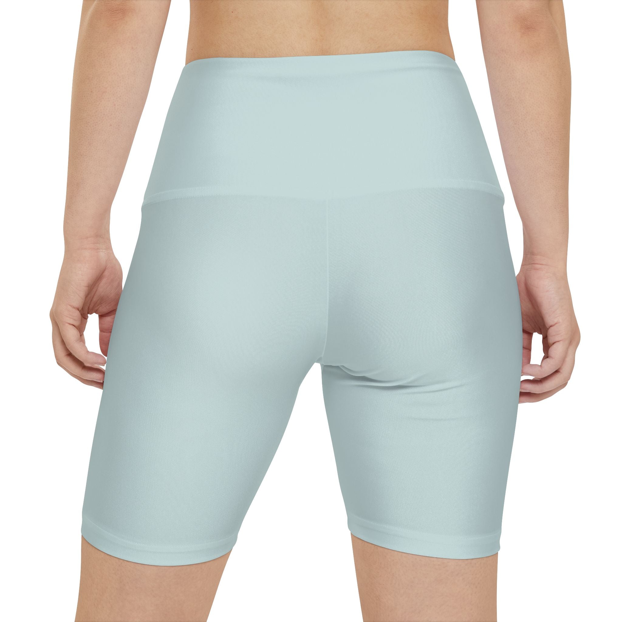 Valiant Women's Workout Shorts — High-Waist Athletic Biker Shorts