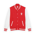 Valiant Script Varsity Jacket - Red & White Letterman Jacket