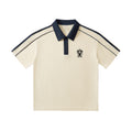 Black Print Victory Polo