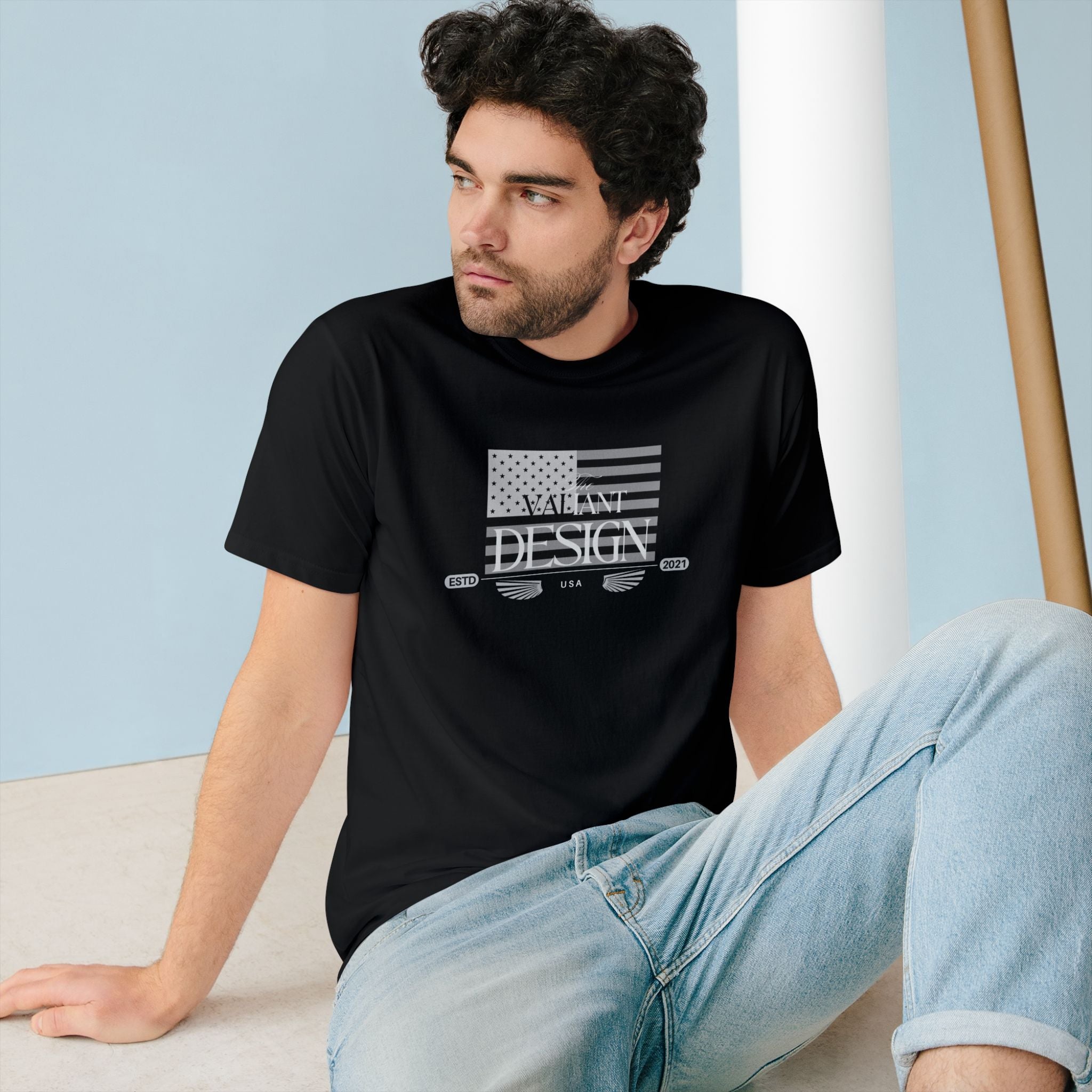 Patriotic 'Main Design' Flag T-Shirt