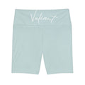Valiant Women's Workout Shorts — High-Waist Athletic Biker Shorts
