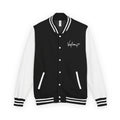 Letterman Jacket — 'Valiant Design' Script Logo with Monochrome American Flag
