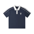 White Print Victory Polo