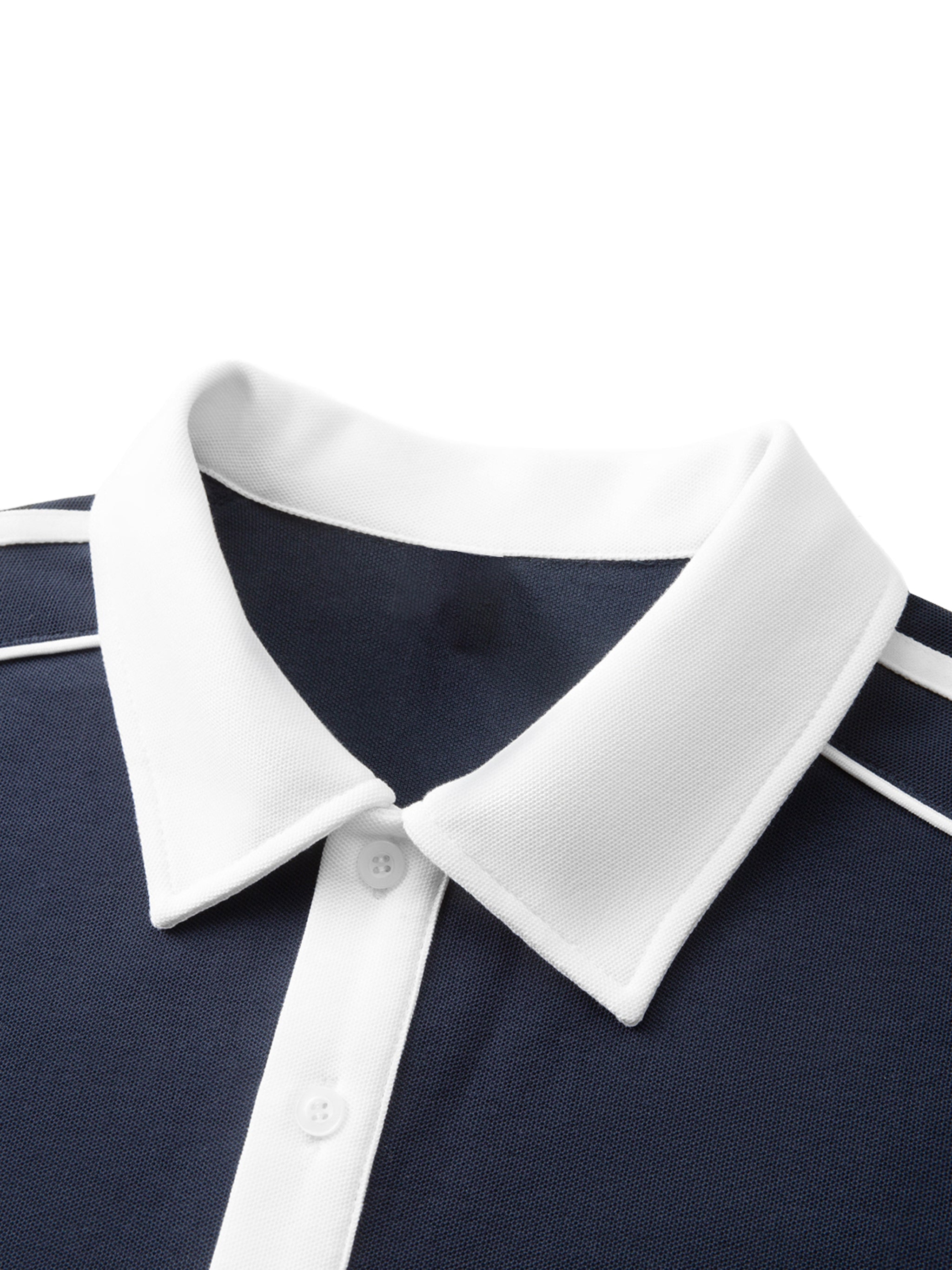 White Print Victory Polo