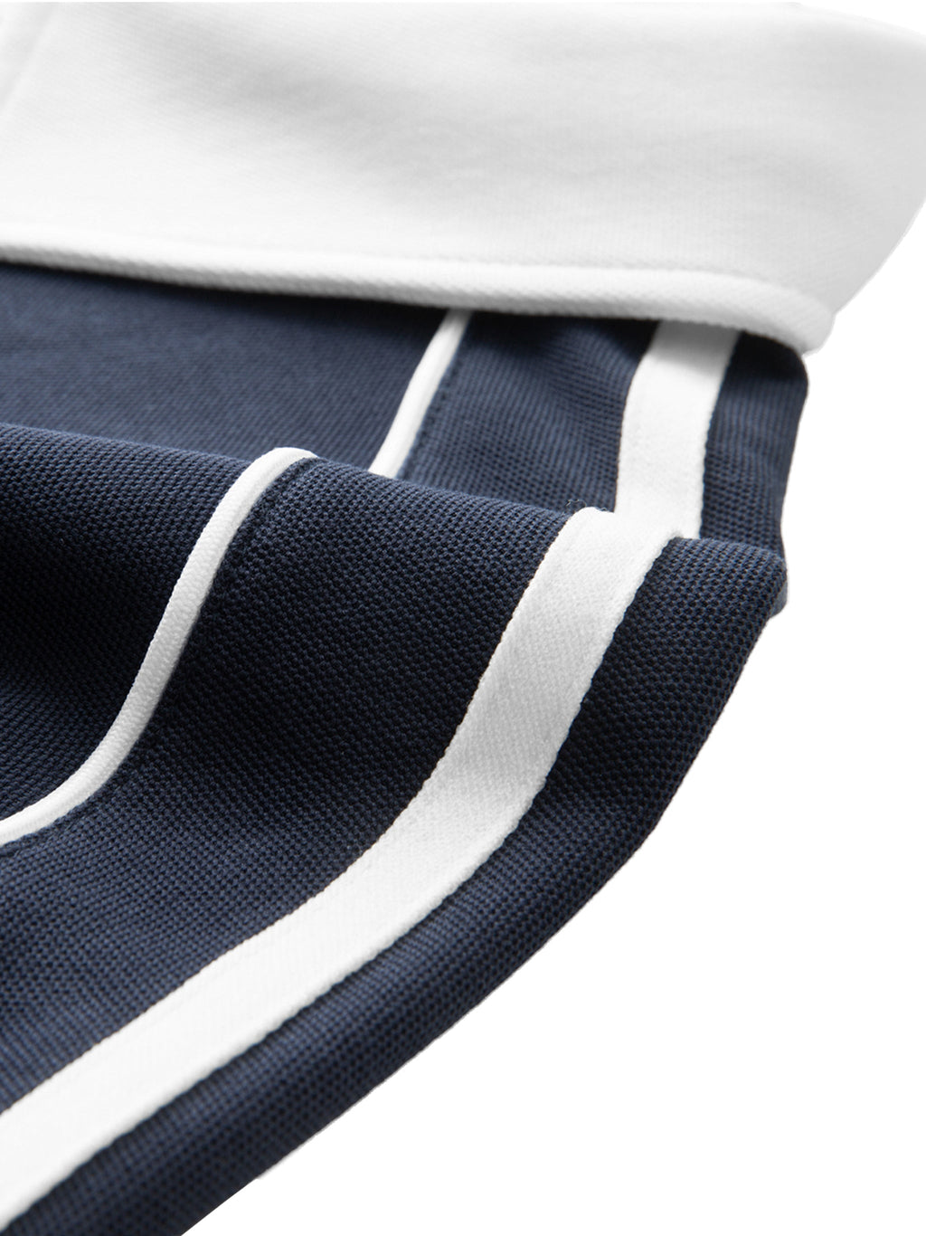 White Print Victory Polo