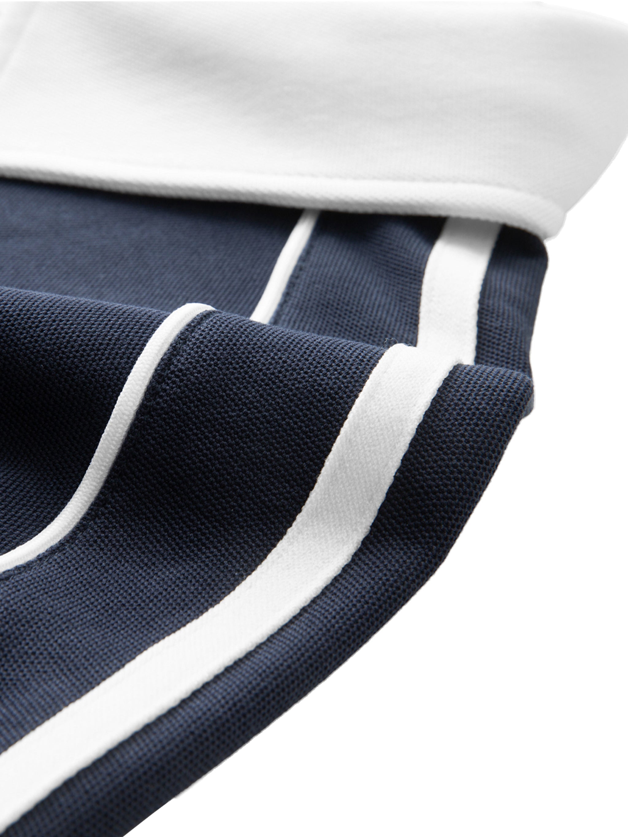 White Print Victory Polo